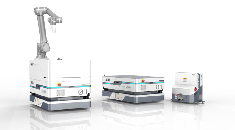 小勐拉99厅數位開發的自主式移動機器人（AMR250M），搭配全向輪並結合AI演算法、2D LiDAR、3D攝影機等技術，協助客戶實現產線全自動化